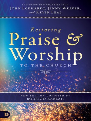 cover image of Restoring Praise and Worship to the Church